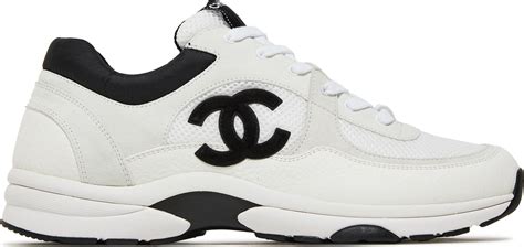 chanel smink kicks|chanel black and white sneakers.